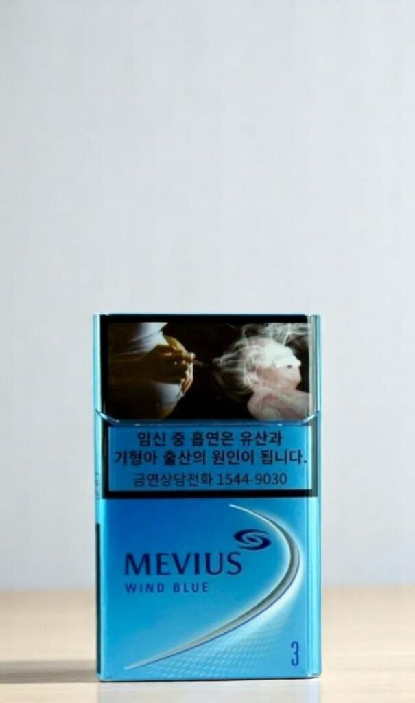 Mevius Wind Blue 3 imported cigarette 159xblix product photo