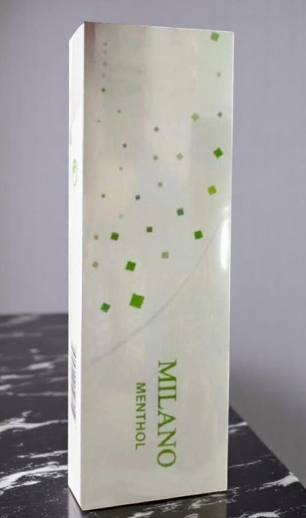 Milano Menthol imported cigarette 159xblix product photo