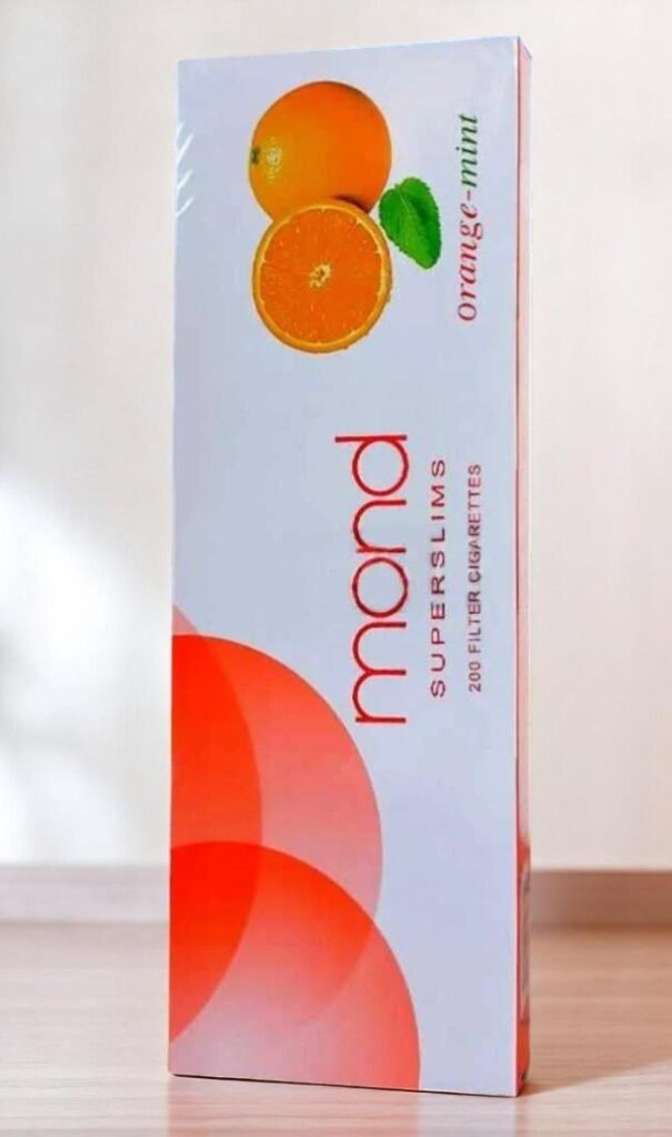 Mond Orange Mint Superslims imported cigarette 159xblix product photo