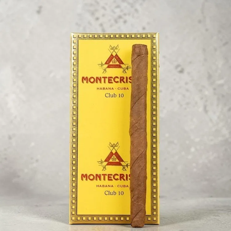 Montecristo Club 10 Habana Cuba imported cigarette 159xblix product photo