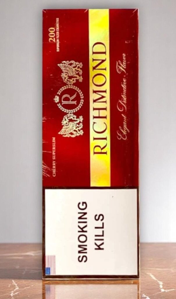 Richmond Cherry Slimsพร้อมส่ง imported cigarette 159xblix product photo