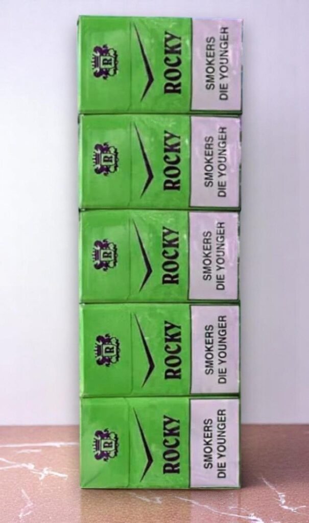 Rocky Menthol imported cigarette 159xblix product photo