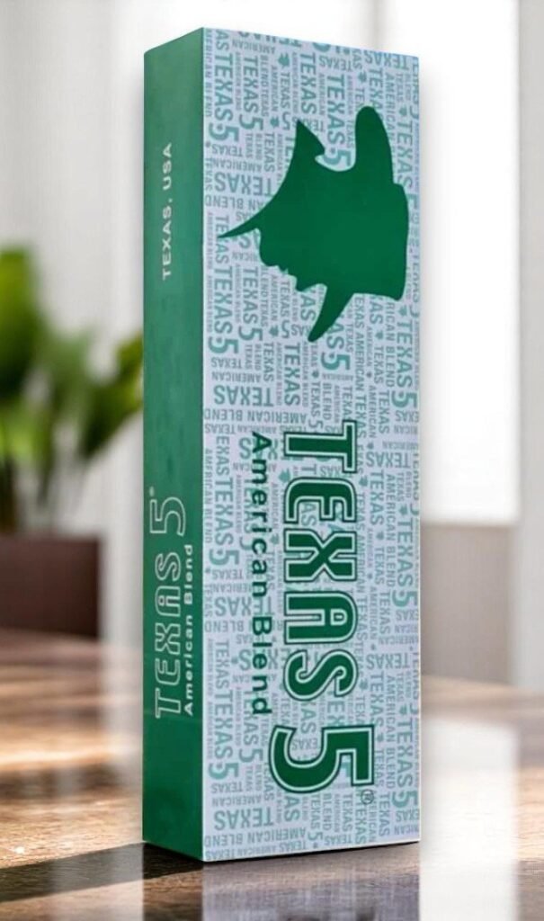 Texas 5 Menthol (USA) imported cigarette 159xblix product photo