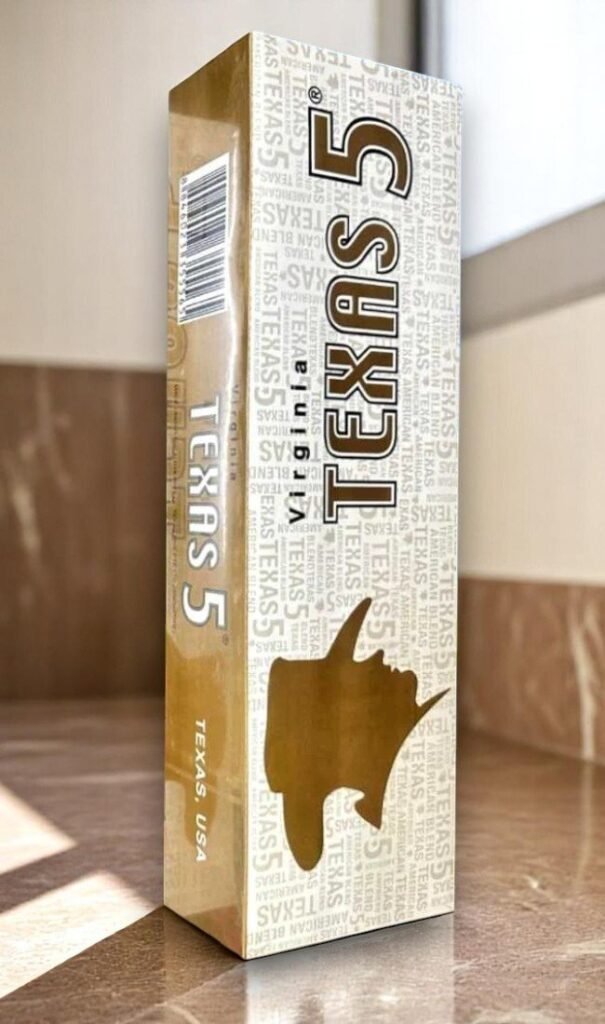Texas 5 Virginia imported cigarette 159xblix product photo