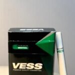 VESS Fine Blend Black Menthol imported cigarette 159xblix product photo