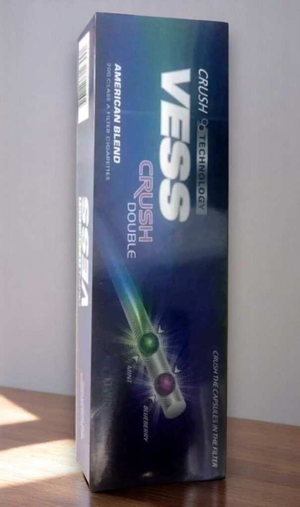 Vess Mint & Blueberry Crush imported cigarette 159xblix product photo