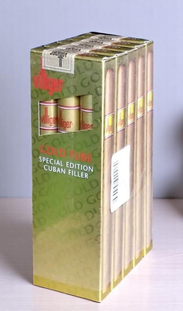 Villiger Gold Tube Special Edition imported cigarette 159xblix product photo