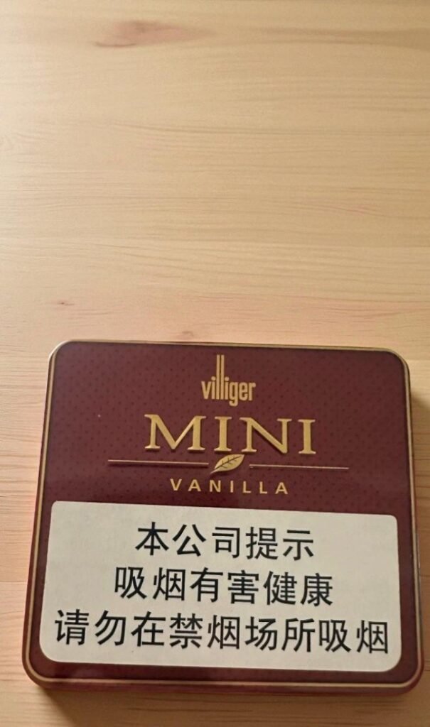 Villiger Premium Mini Vanilla imported cigarette 159xblix product photo
