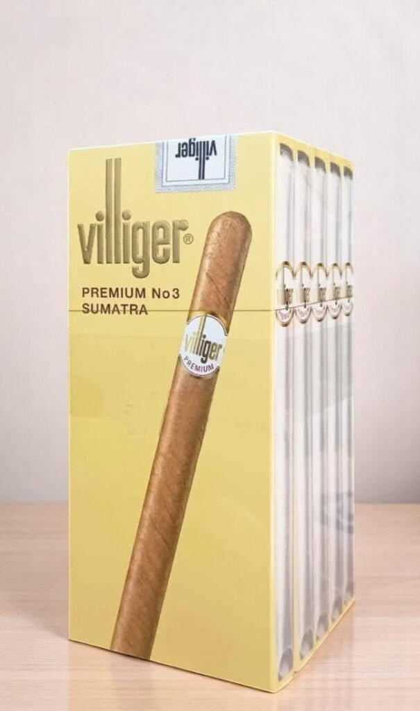 Villiger Premium No 3 Sumatra imported cigarette 159xblix product photo