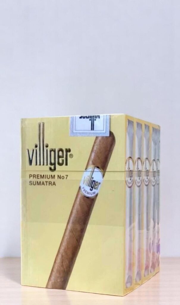 Villiger Premium No 7 Sumatra imported cigarette 159xblix product photo