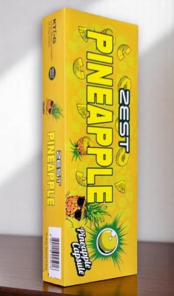Zest Pineapple (1เม็ดบีบ) imported cigarette 159xblix product photo